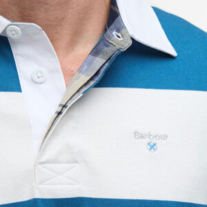 Barbour Rugby Polo Blue White