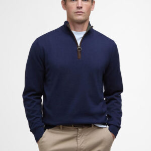Barbour Pullover Bayfield Half-Zip Navy
