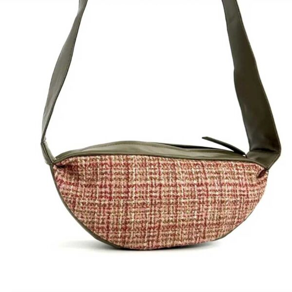 Harris Tweed Umhängetasche in Ahorn