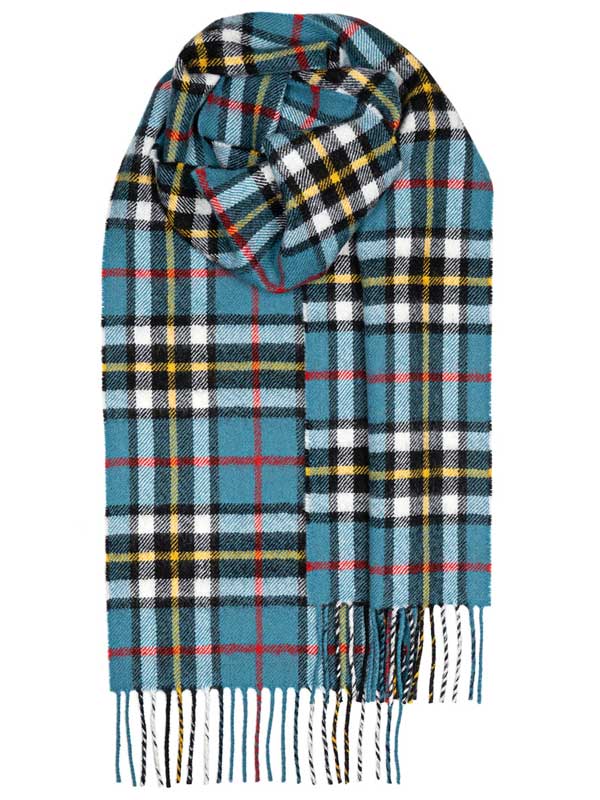 Lamswollen Shawl, Thompson Blue