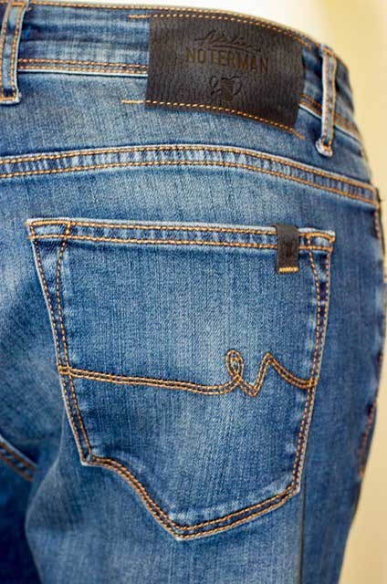ATN Trouser Casual 5-pocket, Jeans Blauw