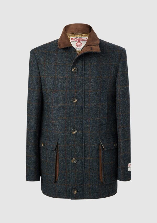Harris Tweed Fieldcoat, Blue