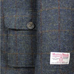 Harris Tweed Fieldcoat, Blue