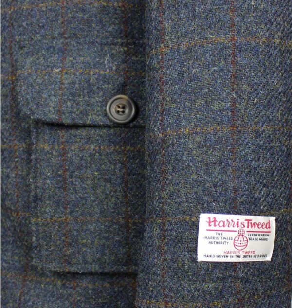 Harris Tweed Fieldcoat, Blue