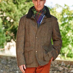 Wellington Fieldjacket in Harris Tweed