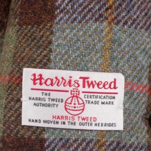 Harris Tweed Damen Blazer Claire Hacking Jacket - Green / blue