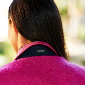Harris Tweed Blazer In Pink