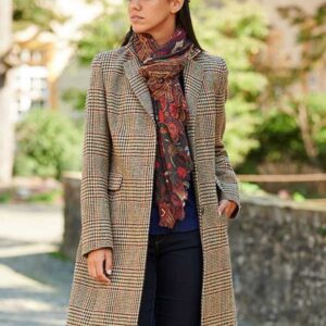Wellington, Harris Tweed damesjas met grote overruit