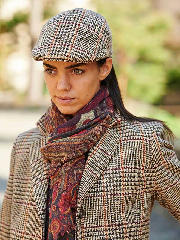 Wellington, Harris Tweed damesjas met grote overruit