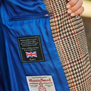 Wellington, Harris Tweed damesjas met grote overruit