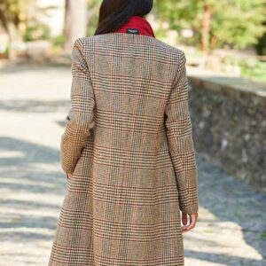 Wellington, Harris Tweed damesjas met grote overruit