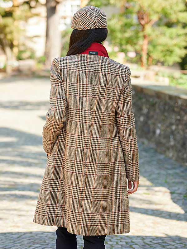 Wellington, Harris Tweed damesjas met grote overruit