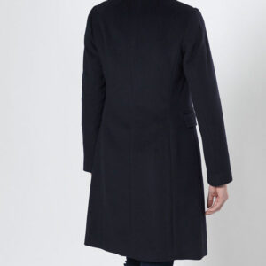 Wellington, Damesmantel Wol Cashmere in Marine