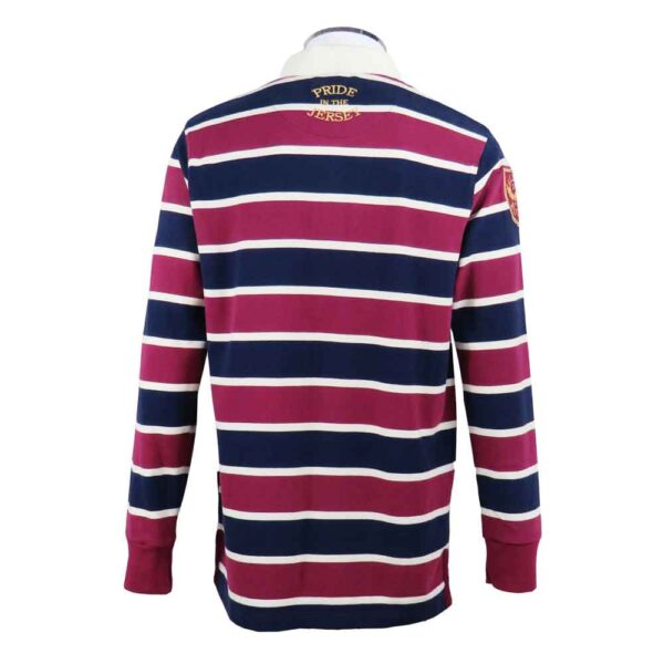 ENGLAND RUGBY SHIRT VINTAGE TRIPLE BLUE