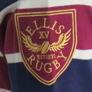 ENGLAND RUGBY SHIRT VINTAGE TRIPLE BLUE