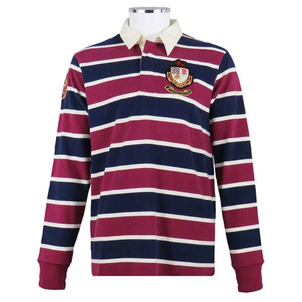 ENGLAND RUGBY SHIRT VINTAGE TRIPLE BLUE