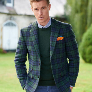 Harris Tweed Sakko Black Watch