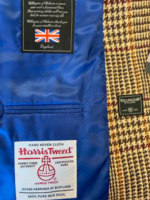 Harris Tweed Sakko Scot Check 625