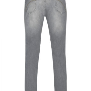 Jeans 5 Pocket High Stretch Hellgrau