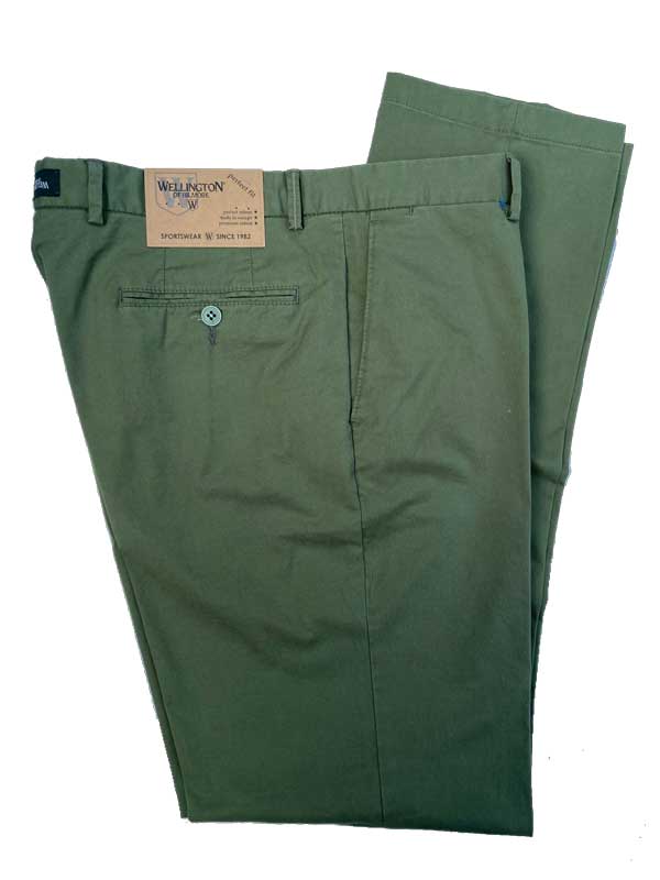 Wellington Chino, Mr. Jones katoenen broek licht geel