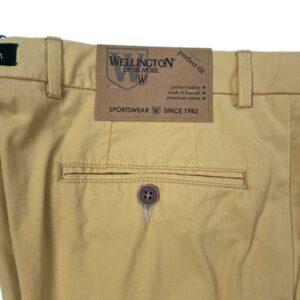 Wellington Chino, Mr. Jones katoenen broek licht geel