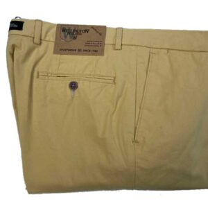 Wellington Chino, Mr. Jones katoenen broek licht geel