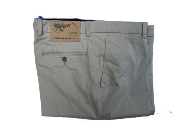Wellington Chino, Mr. Jones katoenen broek licht geel