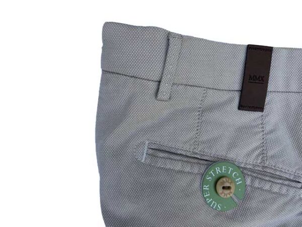 MMX CHINO, KATOENEN BROEK MET STEEKZAKKEN, SAND