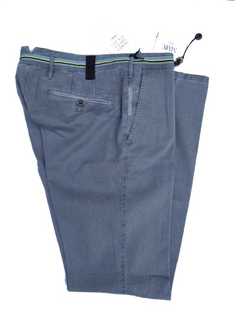 MMX CHINO, KATOENEN BROEK MET STEEKZAKKEN, GRIJS/TAUPE
