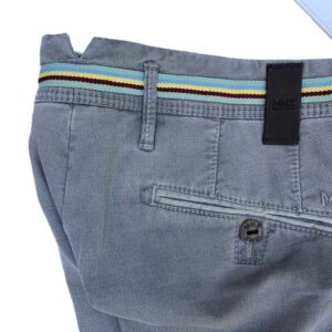 MMX CHINO, KATOENEN BROEK MET STEEKZAKKEN, GRIJS/TAUPE