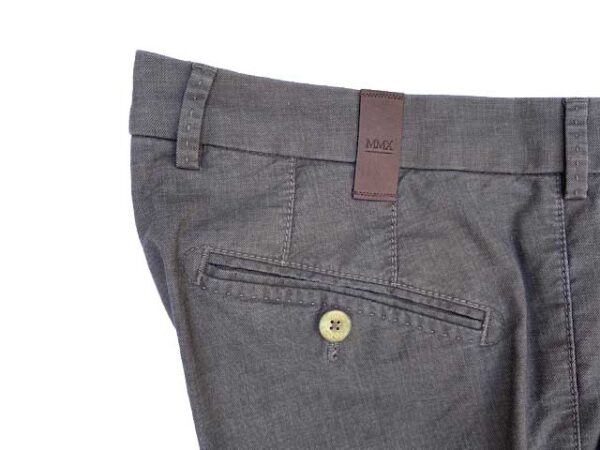 MMX CHINO, LINNEN OPTIEK IN BRUIN