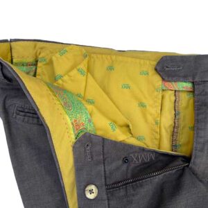 MMX CHINO, LINNEN OPTIEK IN BRUIN