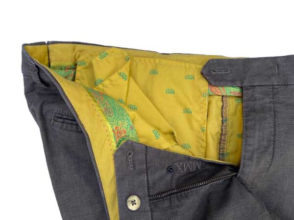 MMX CHINO, LINNEN OPTIEK IN BRUIN