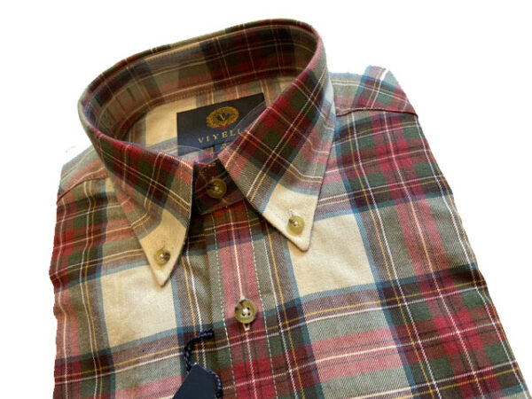 Flannel Shirt Viyella grote overruit