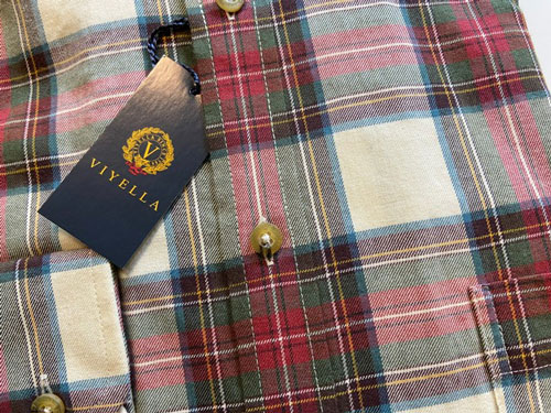 Flannel Shirt Viyella grote overruit