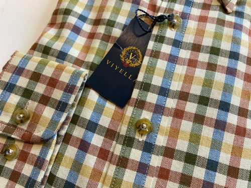 Flannel Shirt Viyella Ruitje
