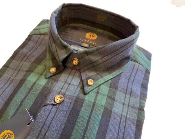 Flannel Shirt Viyella Black Watch
