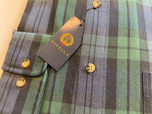 Flannel Shirt Viyella Black Watch