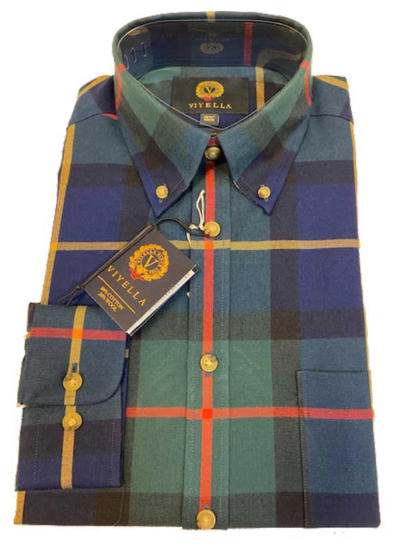 Flannel Shirt Viyella Grote Overruit