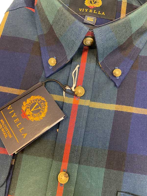 Flannel Shirt Viyella Grote Overruit