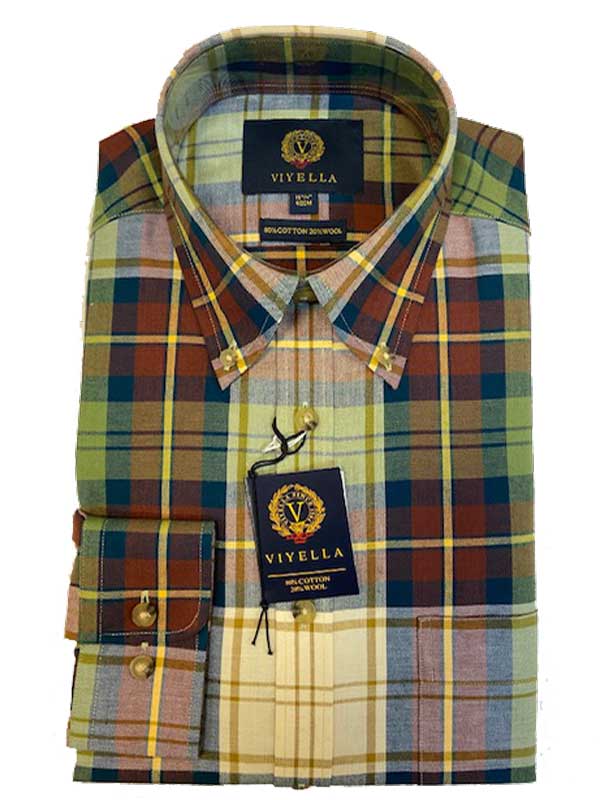 Flannel Shirt Viyella Grote Overruit