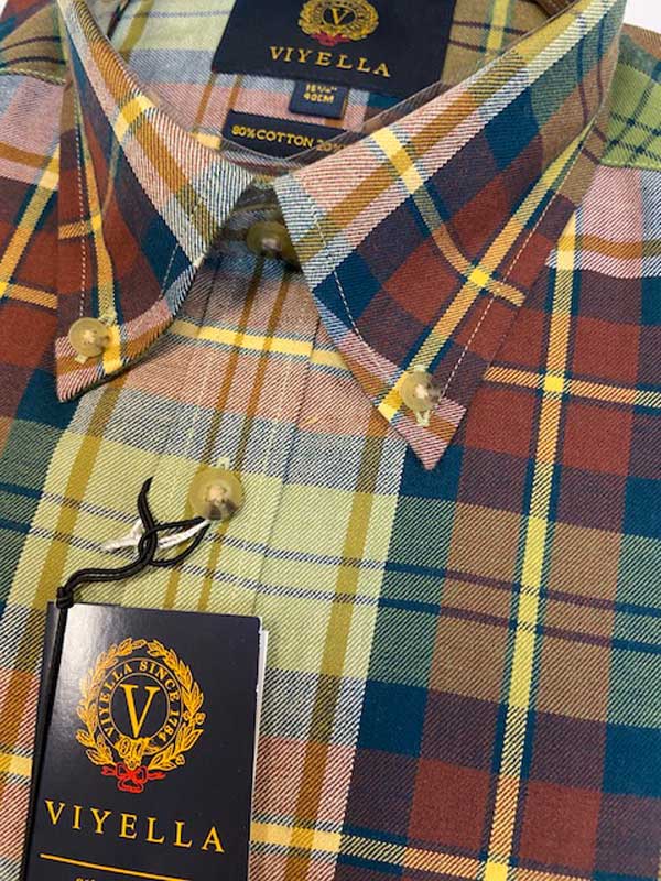 Flannel Shirt Viyella Grote Overruit