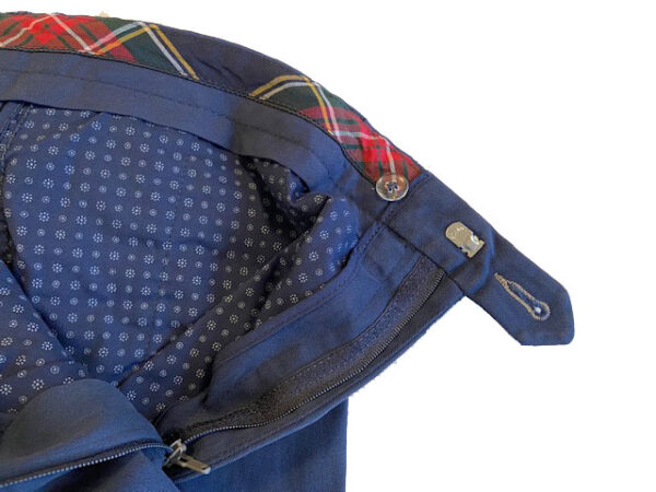 Wellington Katoenen Pantalon Blauw