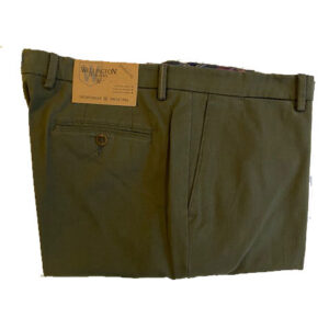 Wellington Katoenen Pantalon Groen