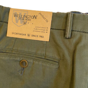 Wellington Katoenen Pantalon Groen