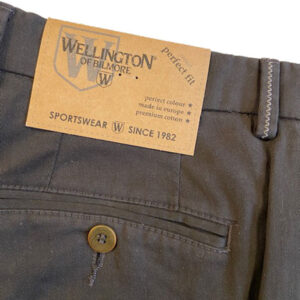 Wellington Katoenen Pantalon Bruin