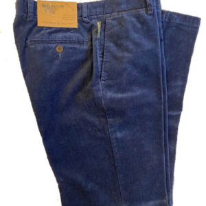 Wellington Pantalon Rib Blauw