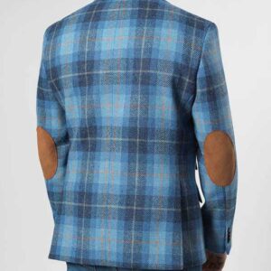 Harris Tweed Sakko Blau 612