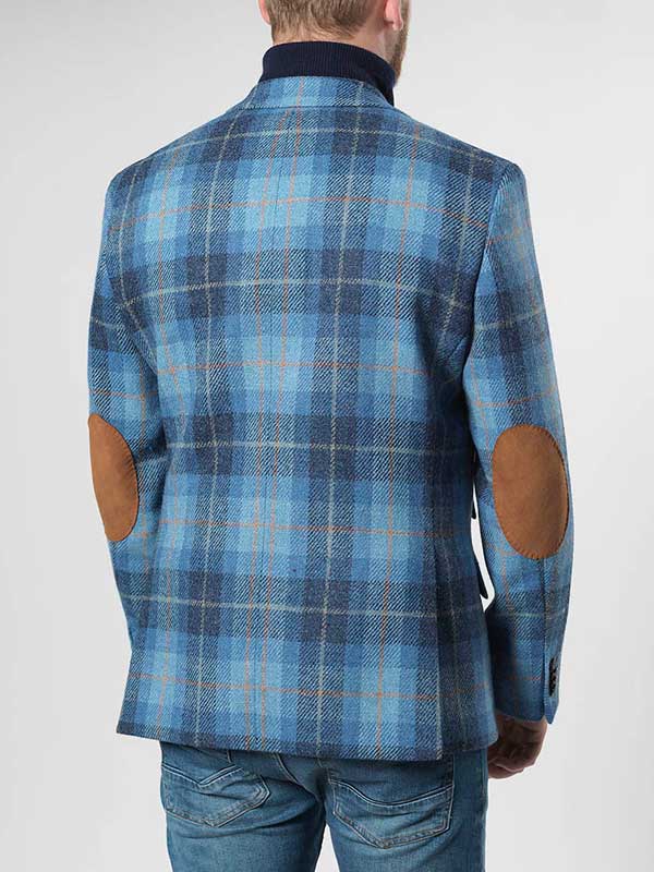 Harris Tweed Sakko Blau 612