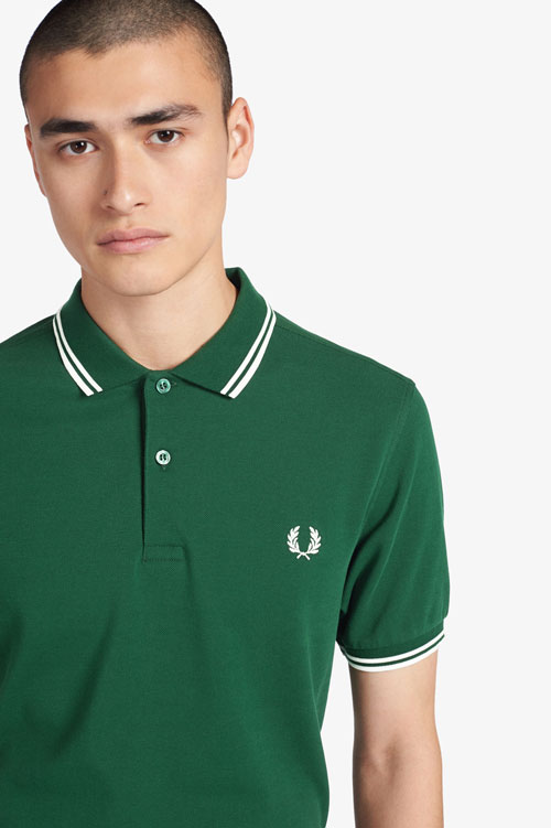 FRED PERRY, POLO, IVY GREEN